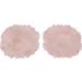 Jauarta 2 Pack Rose Quartz Eye Pads - Migraine Relief Reduces Puffiness & Wrinkles - Cooling Eye Covers for Soothing Relaxation - Buy Online on SooperMarket.com