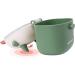 Bebamour Baby Milk Powder Dispenser Pot - 230g Formula & Snack Dispenser - Light Green Cow Design - Buy Online on SooperMarket.com