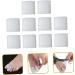 PLAFOPE 10pcs Silicone Toe Covers & Separators - Big Toe Protectors for Men - Mild White - 3x2.5cm - Buy Online on SooperMarket.com