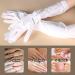 Extra Long Moisturizing Hand Mask Spa Gloves - Whitening & Nourishing 55cm - Vitamin E, Aloe Vera, Shea Butter - Exfoliating for Sensitive/Dry Skin - Buy Online on SooperMarket.com