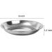 TOPZEA 10 Pack Stainless Steel Round Plates 9 Inch - Ideal for Camping, Outdoor Picnics, Hiking, and BBQ - Durable Dinner Plates for Home and Canteen Use - Buy Online on SooperMarket.com