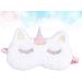 Buy Gatuida 2pcs Cute Sleeping Eye Mask - Cartoon Eye Cover for Women & Kids | Embroidered White Sleep Mask | Ideal for Travel & Relaxation - Buy Online on SooperMarket.com