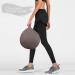 Zafu Buckwheat Meditation Cushion in Cyan Blue - 16x16x5 - Premium Yoga Pillow - Buy Online on SooperMarket.com