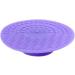 Makeup Brush Cleaner Mat Round Makeup Brush Cleaner Pad Silicone Brush Cleaner Brush Clean Pad for Makeup Tool Clean Purple - Buy Online on SooperMarket.com