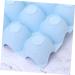 OSALADI Box Egg Holder Organizer Refrigerator Egg Holder Container Egg Tray Blue 29*19CM - Buy Online on SooperMarket.com