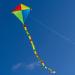 Cim Great Children's Dragons - Super Dragons Rainbow Eddy XL Kite for Kids 6+ | 90x98cm with 80m Line & Striped Tails - Perfect for Outdoor Fun! - Buy Online on SooperMarket.com