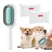 Animal hair removal ridge with water tank cleaning brush for animal hair with dry towels Essenzwerchente Katzenbr ste Dog brush pets Animal hair remover with water tankfor for remove hair with 2PCs dry towels short-haired green