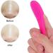 Silicone Face Cleansing Brush - Blackhead Removal & Pore Cleaner | Dark Rose Red Massage Tool - Buy Online on SooperMarket.com