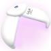 LKE UV Light for Nails, UV Nail Lamp 54W Gel UV Nail Lamp Nail Dryer Professional Led Nail Lamp for Led Light for Nails Gel Lamp for Gel Nail Polish Kit with UV Light (Pink)