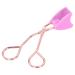 Magnetic False Eyelash Applicator Tool - Professional Stainless Steel Tweezers for Easy Application and Removal (Rose Gold/Purple) - Buy Online on SooperMarket.com
