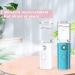 Dajidafu Plastic Facial Sprayer 250mAh Portable Cold Mist LED Face Humidifier Home Hotel Camping Nebulizer Skin Care Equipment - Buy Online on SooperMarket.com