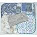 Moroccan Tile Flannel Kids Lunchbox Napkins 8x8 5 Pack - Washable & Reusable - Buy Online on SooperMarket.com