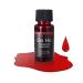 Go Ho Stage Fake Blood Washable(0.5 oz) Edible Fake Blood Realistic Effect Sticky Blood Makeup for Eyes Drips Teeth Mouth Nose Bleeds For Halloween Cosplay SFX Zombie Vampire Special Effects Makeup Bright 15ML(0.5 OZ)Bri...