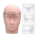 Tattoo Eyebrow Nose Grooming Ruler Set - 6 Pieces Microblading Stencil & Measure Tool - Buy Online on SooperMarket.com