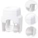Elzey Wall-Mounted Electric Toothbrush Holder - Multi-Purpose Stand for Toothbrushes & Toothpaste - White | International Shipping Available - Buy Online on SooperMarket.com
