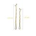 300 CT Hair Bobby Pins Set | Storage Box | 2.4 & 2 Sizes for Girls, Women | Blonde | Hair Accessories - Buy Online on SooperMarket.com