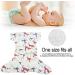 Snap Swim Diaper for Baby, Reusable Absorbent Swimsuit Nappy - One Size Fits All - Buy Online on SooperMarket.com
