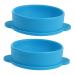 Stobok 8 STK Tool container for WACHSSET Hair removal wax heating bowl stirring bowls Waxing bowl container silicone bowl non-stick container hot pot bluex4stk 13.2x11cmx4pcs