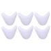 Healeved Womens Thongs Womens Thongs Womens Ballet Shoes 2pcs Cushion Forefoot Toe Cushions Toe Sleeve Toe separators Cap Toe Protector Womens Pumps Womens Pumps Womens Pumps Whitex2pcs 11X9.2cmx2pcs