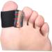 FOMIYES Orthopedic Toe Separator and Straightener - 4 Pairs, Flexible Bunion Corrector for Men and Women - Black, 2.5x2cm - Buy Online on SooperMarket.com
