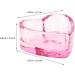 minkissy Nail Dappen Cup Heart Shape Dappen Dish Cups Acrylic Nail Dish Bowl Monomer Dish Glass Decorative Nail Brush Cup Manicure Tool Supply Pink - Buy Online on SooperMarket.com
