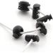 YAUENDE 45 Pcs Plastic Cord Locks - End Spring Stopper for Drawstrings, Bags, Masks & Clothing - Black - Buy Online on SooperMarket.com