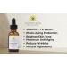 Natural Vitamin C Serum 1 oz with Ferulic & Hyaluronic Acid - Anti-Aging and Anti-Wrinkle Formula with 15% Vitamin C - Made in USA - Buy Online on SooperMarket.com