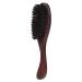 Beard brush for men beard brush smooth back brush with natural wild boar bristles multi-purpose hairstyling brushes suitable for beard oils and balm beard and hair care for men Aznever
