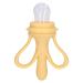 Soft Baby Fruit Feed Pacifier - Yellow Massage Rubber for Newborns | Improves Hand-Eye Coordination | International Shipping - Buy Online on SooperMarket.com