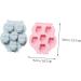 Ciieeo 2pcs Silicone Mold Clay Molds Handmade Making Mold Candy Trays Pan Cookie Baking Molds Muffin Cupcake Mold Animal Baking Spring Silicone DIY Silica Gel Chocolate Mold Self Made 12.7x10.7x1.7cm Blue - Buy Online on SooperMarket.com