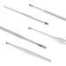 7pcs Earpick Wax Pickers Set - Steel Earwax Remover Tool for Ear Clean Care - C0N4 Ear Curette Spoon - Buy Online on SooperMarket.com