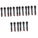 PLAFOPE 60 Pcs Make Eye Shadow Brush Esponjas Sponge Brushes Make up Sponges for Face Eyeshadow Brush Sponge