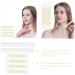 PLAFOPE 8 Pcs Neck Lift Stickers Makeup Neck Tape Anti-aging Neck Tape Invisible Face Tape Jowls Tape Rubber - Buy Online on SooperMarket.com
