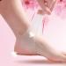 Minkissy 6 Pairs Silicone Gel Heel Protection Sleeves - Cushioned Moisturizing Ankle Socks for Dry Feet - Buy Online on SooperMarket.com