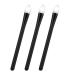 Cysthade Applicator 3 pieces black Eyeshadow Applicator silicone make-up brush set eyes eyeshadow applicators shadow brushes professional tools for applying for women and girls