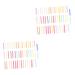 FRCOLOR 100 Pcs Christmas Nail Art Nail Art Supplies Heart Ornament Christmas Stickers Nail Patch Sugar Sprinkles Xmas Nail Slices Resin Nail Art Women Nail Stickers Decor 3d Piece Candy