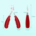 URAQT Precision Toenail Clippers - Heavy Duty Stainless Steel Cutter for Thick Nails with Protective Cover - Buy Online on SooperMarket.com