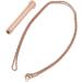 Mindful Breathing Necklace Skin Friendly Stress Relief Mindful Necklace Titanium Steel for Women for Daily Wear Rose Gold - Buy Online on SooperMarket.com