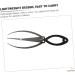 Gogogmee Metal Eyebrow Ruler Eyebrow Tools Stainless Steel Ruler for Eyebrow Positioning Ruler Curve - Buy Online on SooperMarket.com