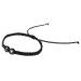 FRCOLOR 4pcs Black and White Heart Bracelet Women Bracelet Simple Bracelet Womens Jewelry Bracelet Matching Men s Bracelets Rope Bracelets Miss Black Rope The Letter Is Acrylic Manual 6X6X0.5CMx3pcs Black Cx3pcs