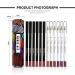 Waterproof Lip Liner Set - 12 Vibrant Colors | Long-Lasting Lipstick Cosmetic for Stunning Makeup - Buy Online on SooperMarket.com