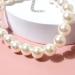 RayMinsino Adorable Pet Pearl Collar Adjustable Cat Dog Pet Necklace Jewelry Chihuahua York Girl Clothing Dress Accessories White - Buy Online on SooperMarket.com