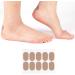 FOMIYES Toe Tape - 10 Oval Blister Tapes for Feet Care | Adhesive Moleskin Sweat-Absorbent Sticker for Corns & Blisters - Buy Online on SooperMarket.com