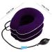 Purple Inflatable Cervical Neck Traction Device for Neck Pain Relief - Buy Online on SooperMarket.com