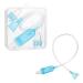 Heyu-Lotus 1 Pcs Baby Nasal Aspirator Nasal Aspirator Newborn Baby Nose Sucker Baby Nose Cleaner Baby Nasal Cleaner Mucus Removal for Newborns and Toddlers(Clear)