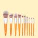 DFHBFG 10-Piece Makeup Brush Set | Wooden Handle Eyeshadow Brushes & Beauty Tools for Flawless Makeup Application - Buy Online on SooperMarket.com