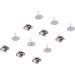 eBoot 25-Piece Tie Tacks Blank Pins with Clutch Back - Create Your Own Custom Accessories - Buy Online on SooperMarket.com