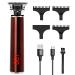 Brensty Hair Clippers Hair Clippers Cordless Hair Trimmer for Men 2mm Baldheaded Waterproof Grooming Kit