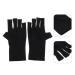 FOMIYES 1 Pair nail gloves gel manicure gloves fingerless driving gloves LED dry lamp gloves sun protector gloves half finger gloves nail art gel sun protection nail polish polyester Miss - Buy Online on SooperMarket.com