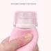 sunree Silicone Empty Container with Cleansing Brush for Shampoo and Lotion C gray - Buy Online on SooperMarket.com